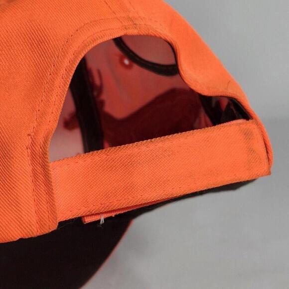 Hunter Blaze Orange Hat Dri-Duck Traders High Visibility W/ Lawn Business Logo - Picture 2 of 8